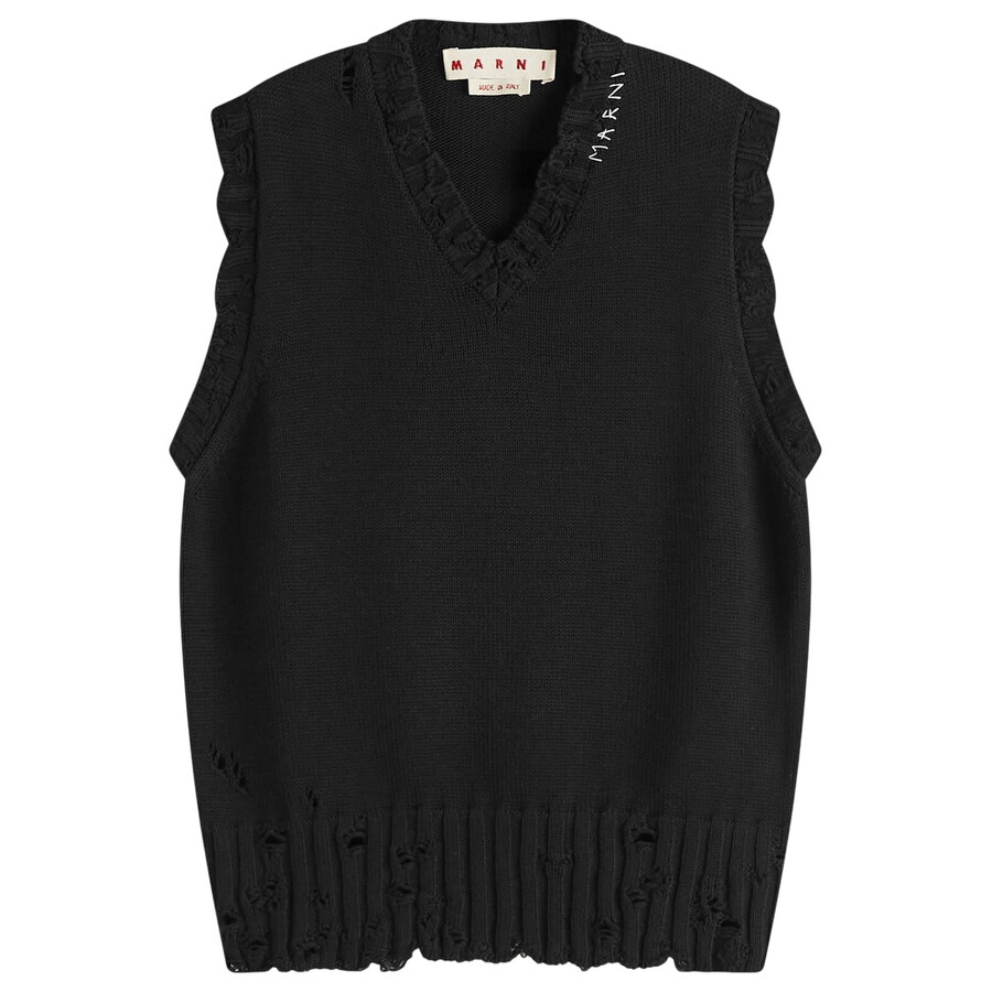 V-Neck Cotton Sweater