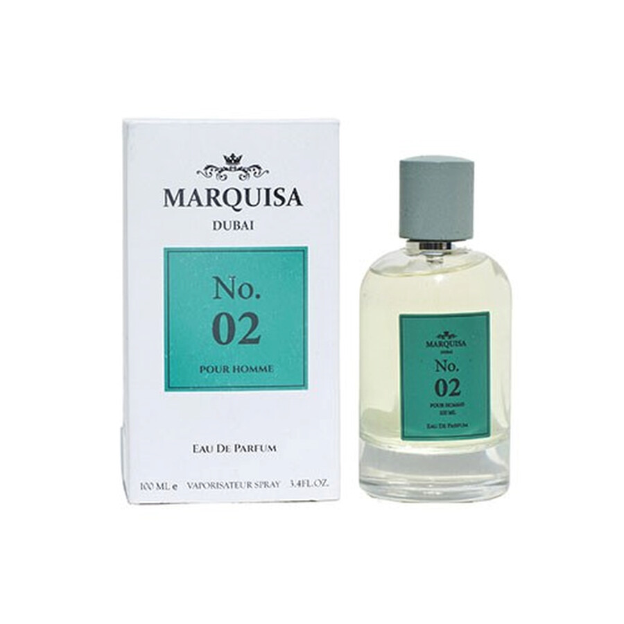 Marquisa Dubai Men's No.2 Edp Spray 3.38 oz Fragrances 6295124042577 In Orange