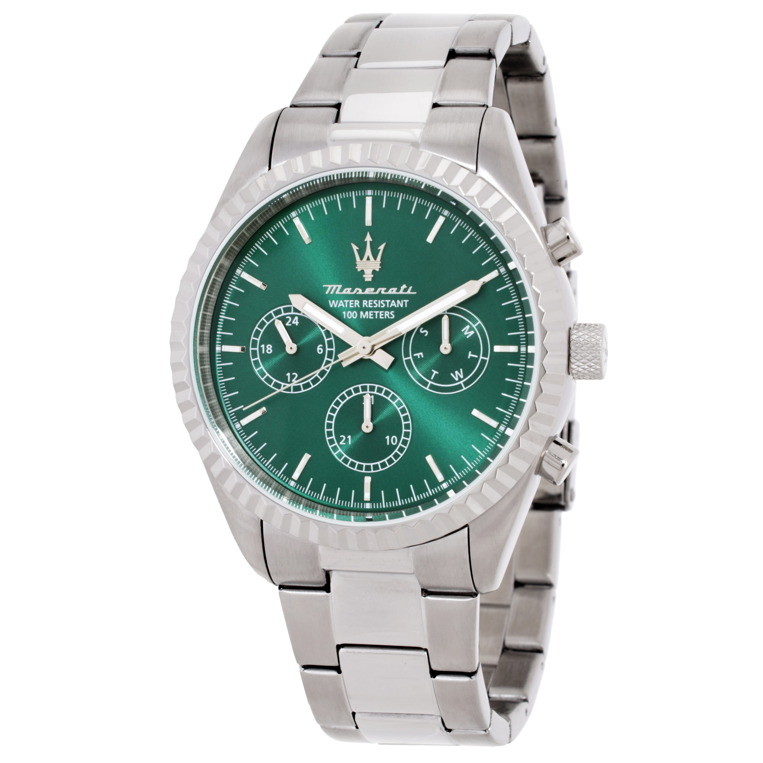 マリモ！ Maserati Competizione Quartz Green Dial Men's Watch R8853100044