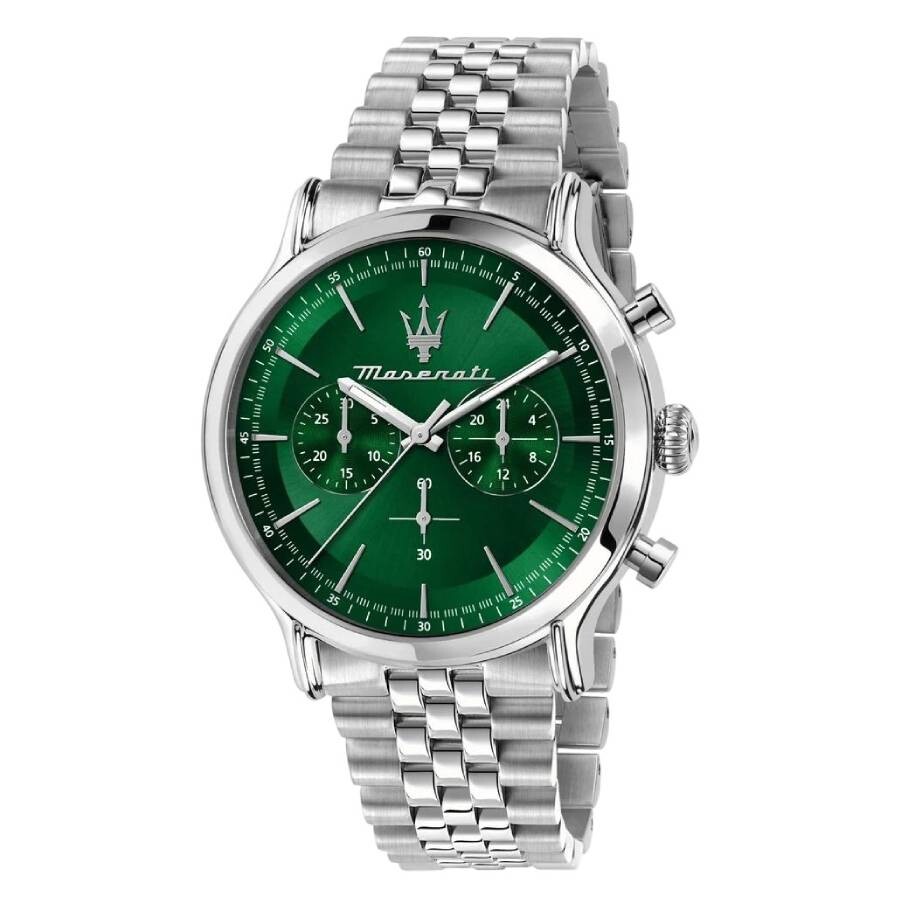 Maserati Epoca Chronograph Quartz Green Dial Men's Watch
