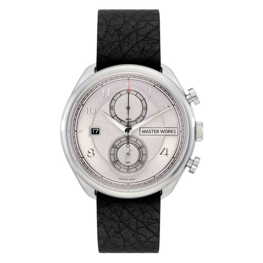 Master Works Chronograph Quartz Silver Dial Men's Watch