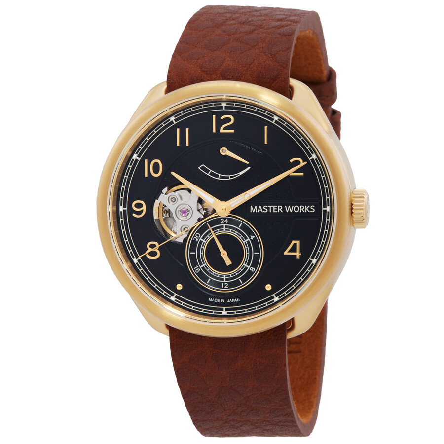 Master Works Mechanical Automatic Black Dial Watch MW18YBEDLBO0