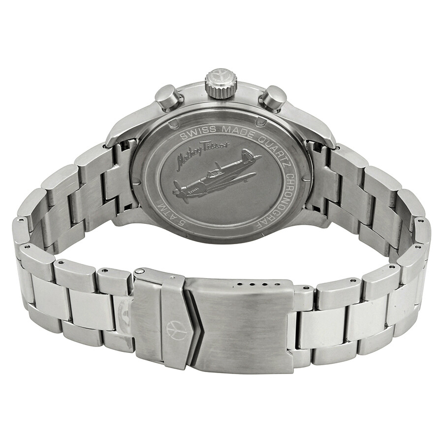 Mathey-Tissot Flyback Type 21 Chronograph Black Dial Men's Watch