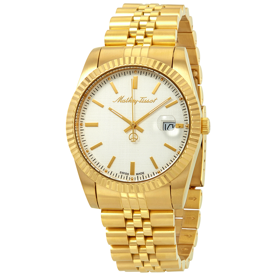 Mathey-Tissot Mathey III Quartz White Dial Men's Watch H810PI