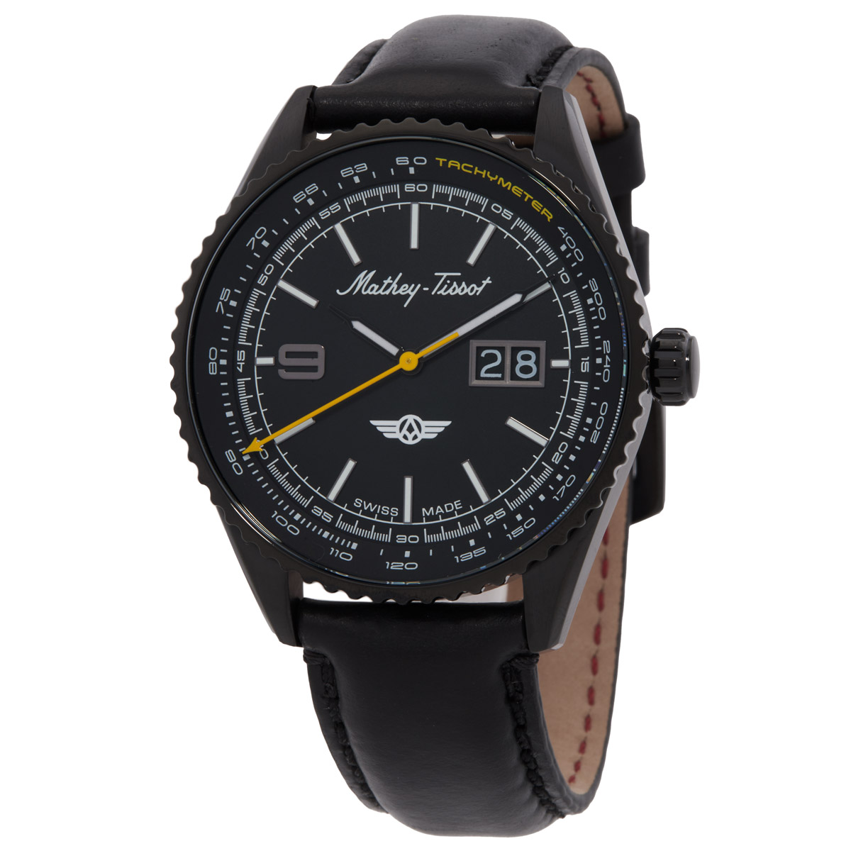Mathey-Tissot Atlas Quartz Black Dial Men