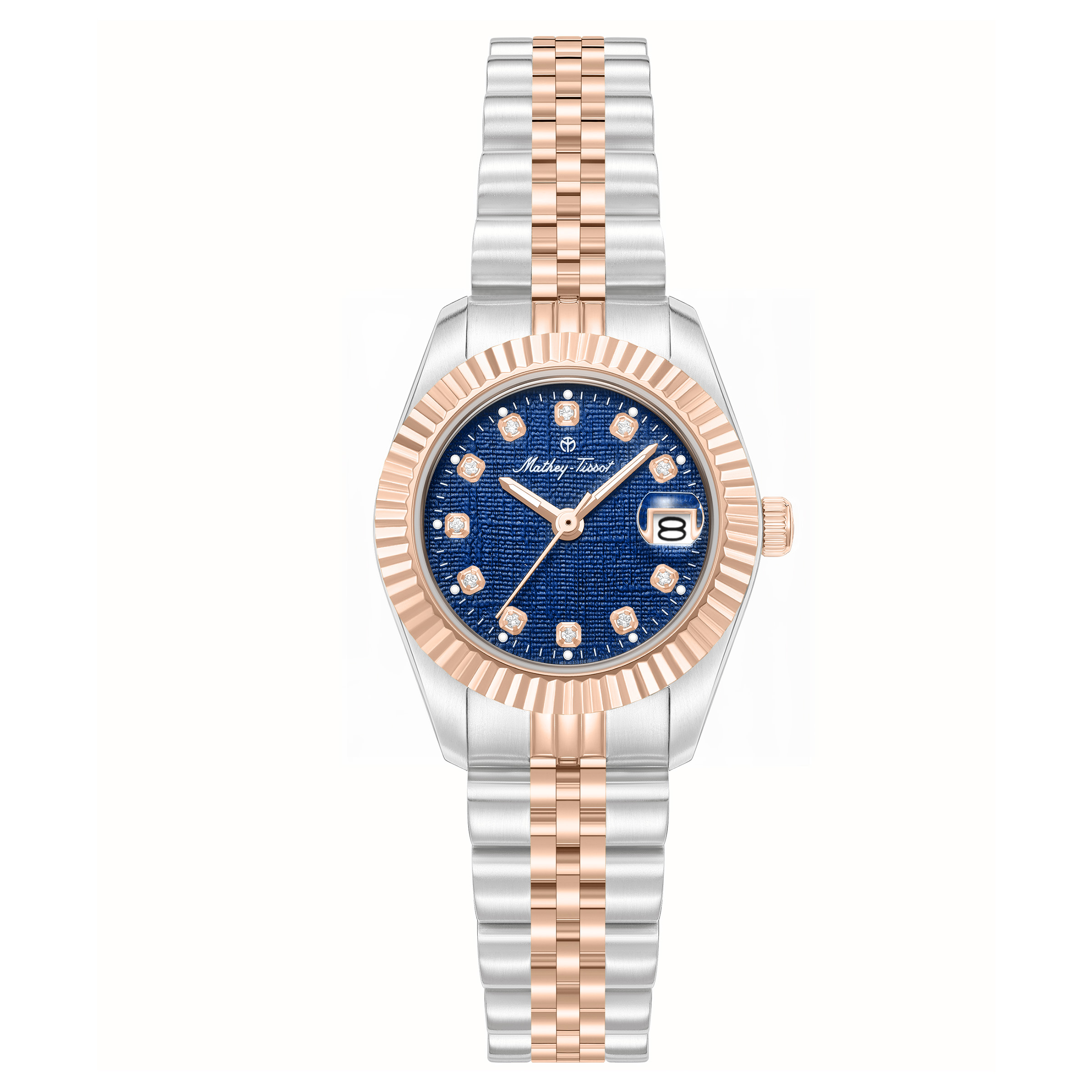 Mathey-Tissot Quartz Blue Dial Ladies Watch H250955D-D