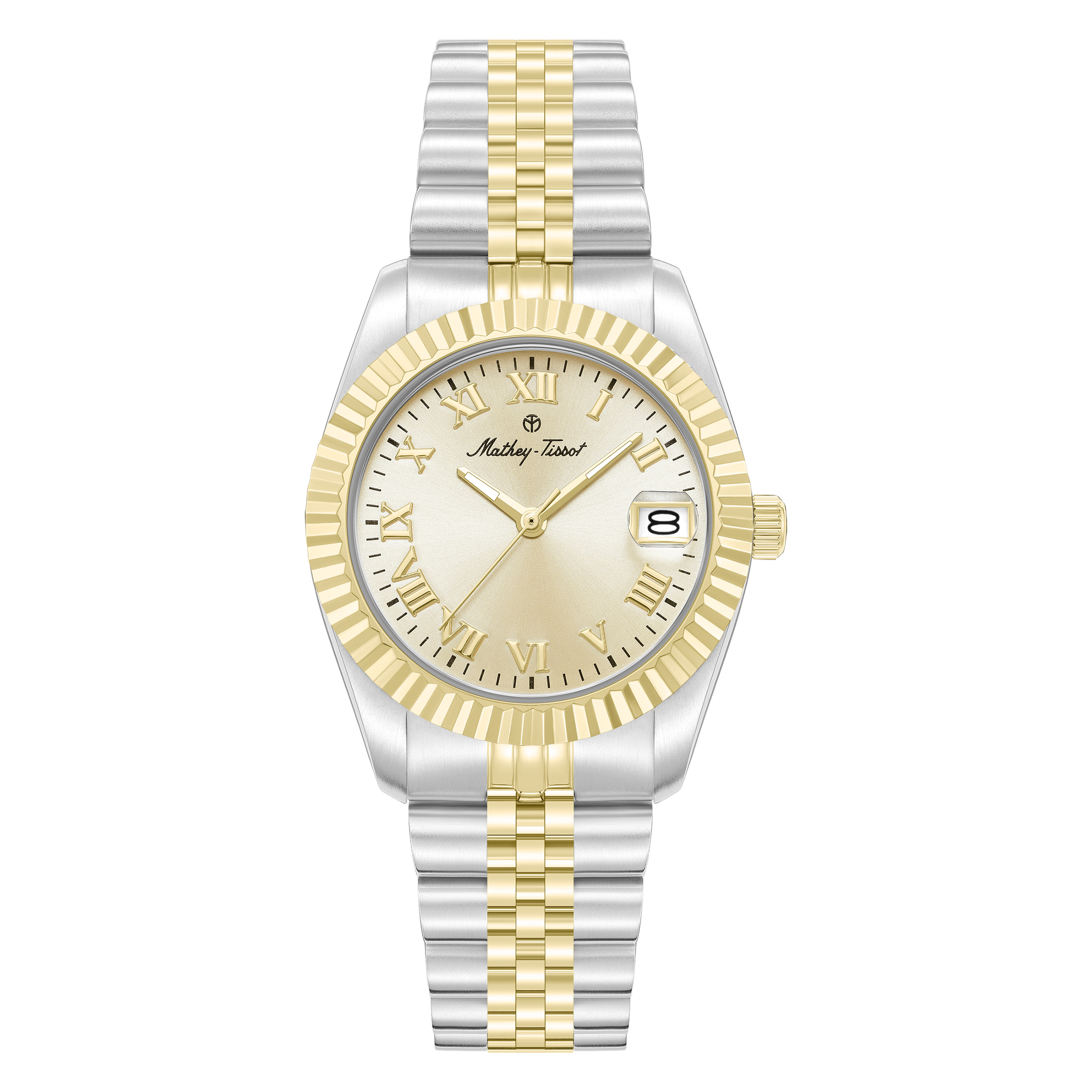 Mathey-Tissot Quartz Champagne Dial Ladies Watch H250954B-A