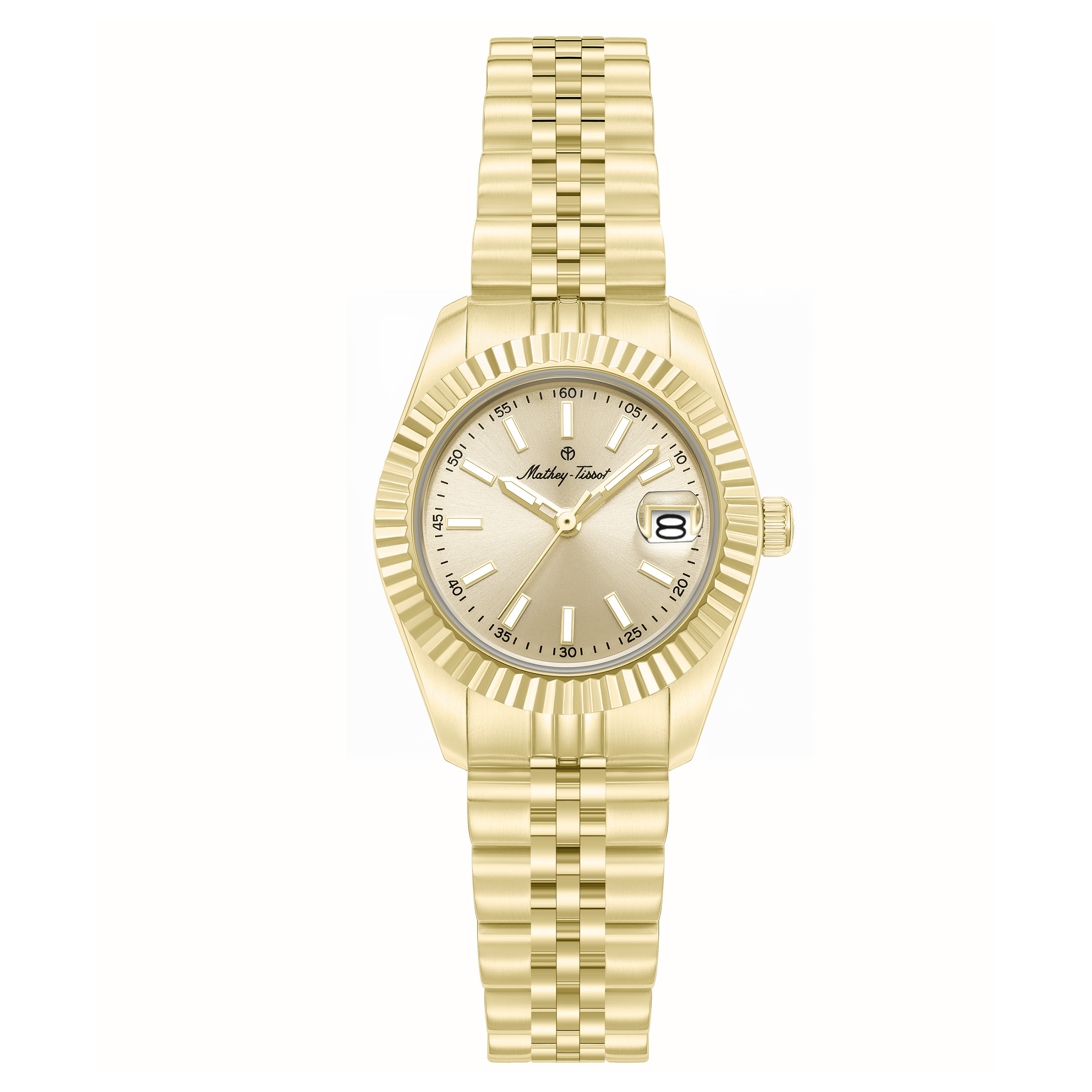 Mathey-Tissot Quartz Champagne Dial Ladies Watch H250955C-C