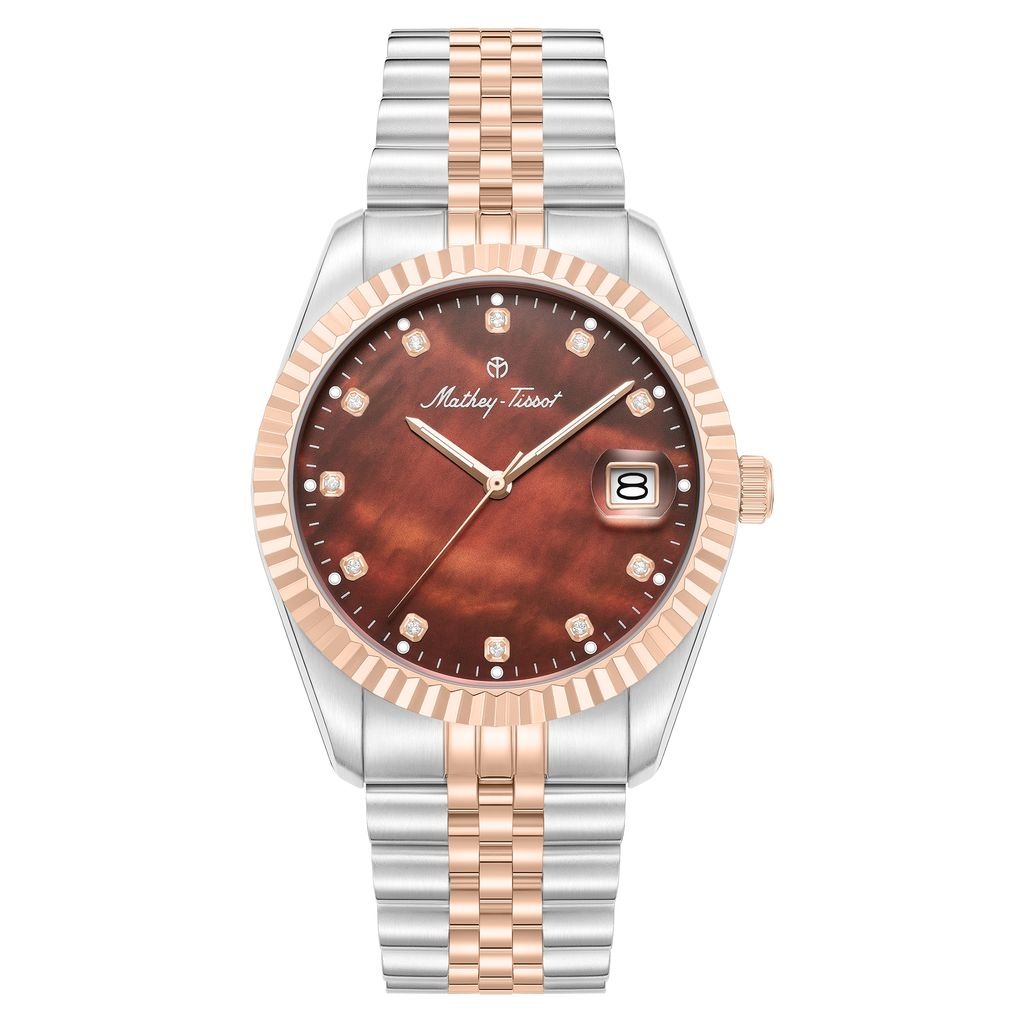 Mathey-Tissot Quartz Dark Brown Dial Men's Watch H250953A-C