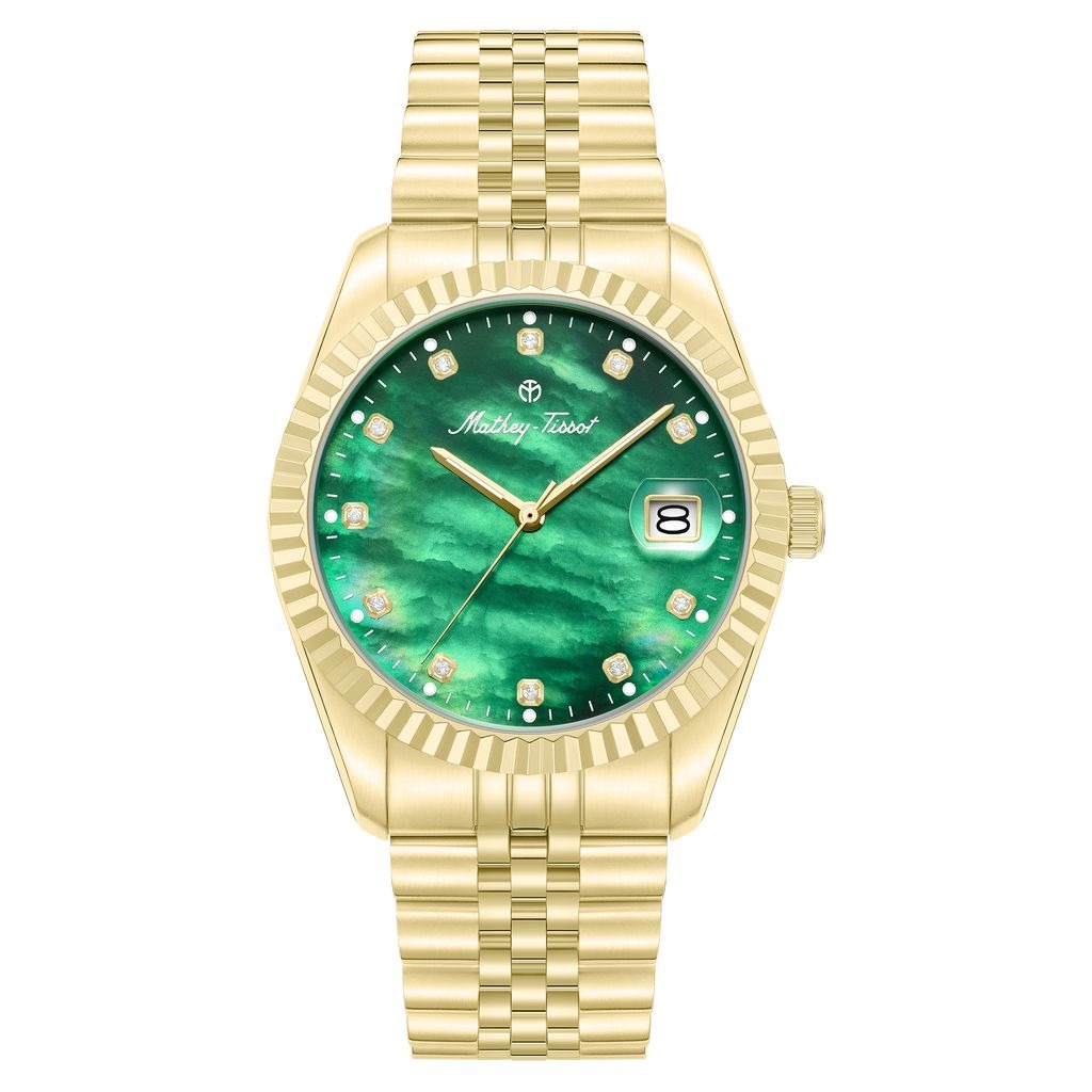 Mathey-Tissot Quartz Green Dial Men's Watch H250953A-D