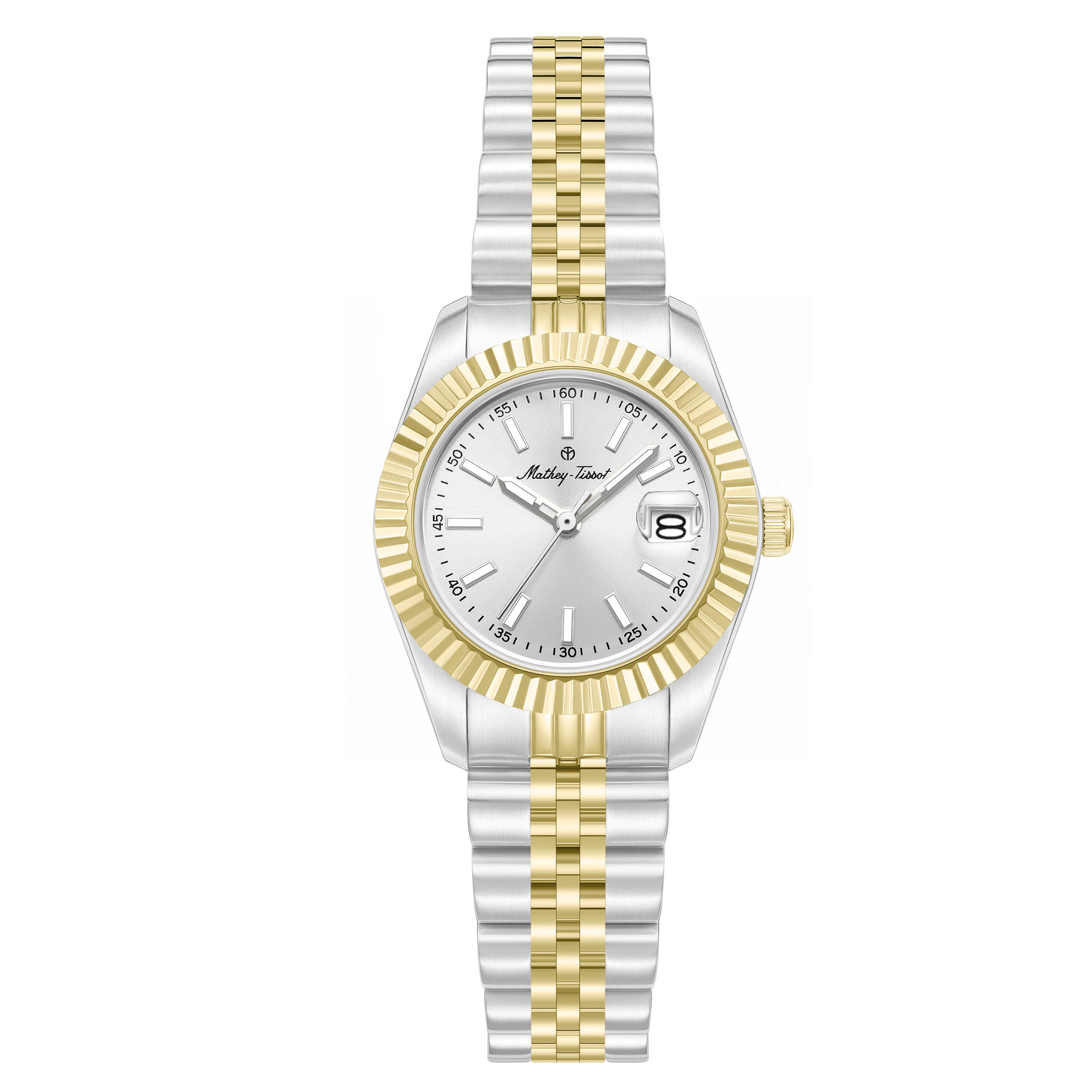 Mathey-Tissot Quartz Silver Dial Ladies Watch H250955C-A