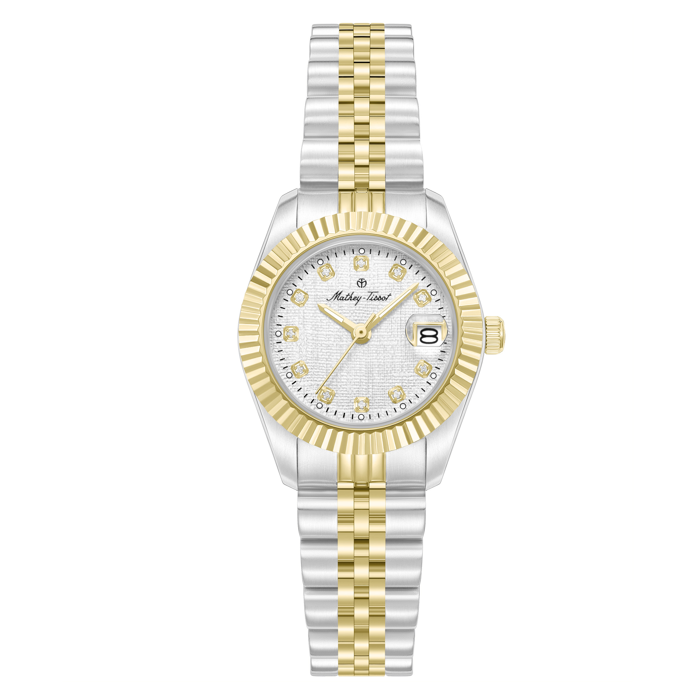 Mathey-Tissot Quartz White Dial Ladies Watch H250955D-C