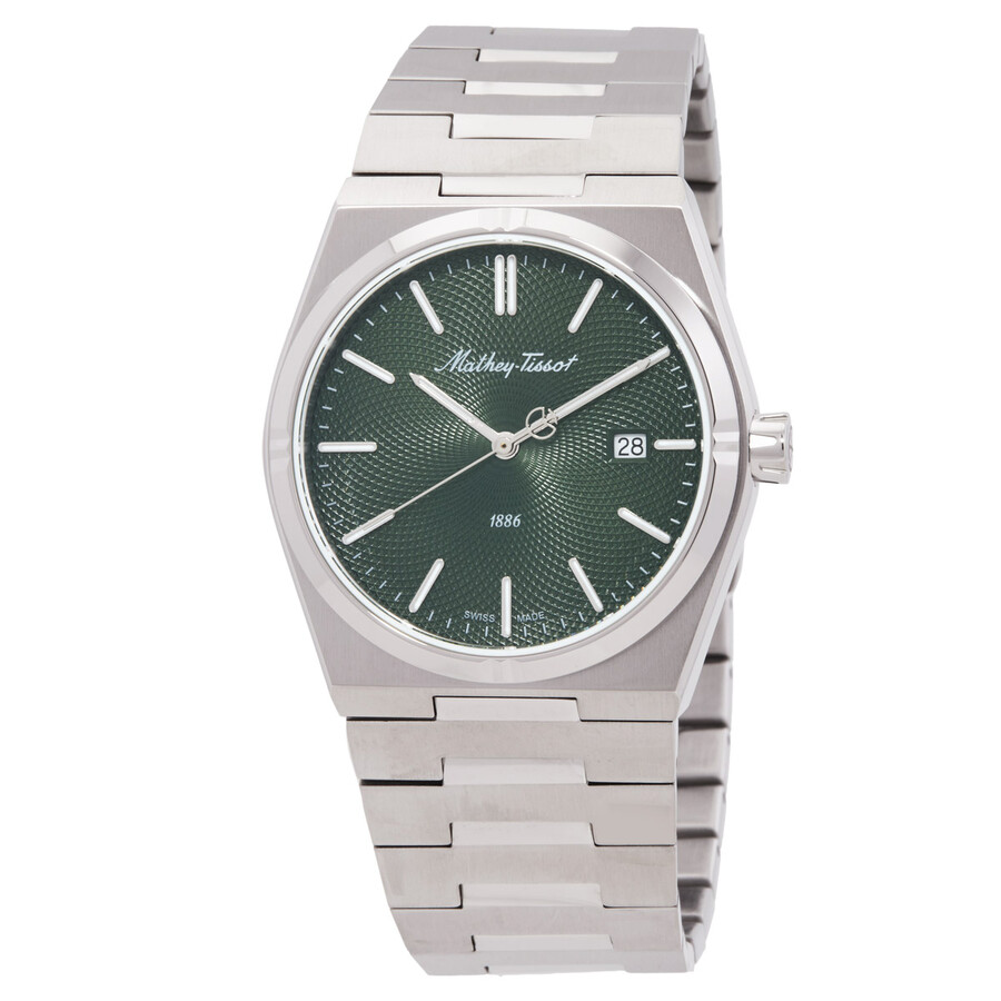 テツ matheytissot-zeus-green-dial-