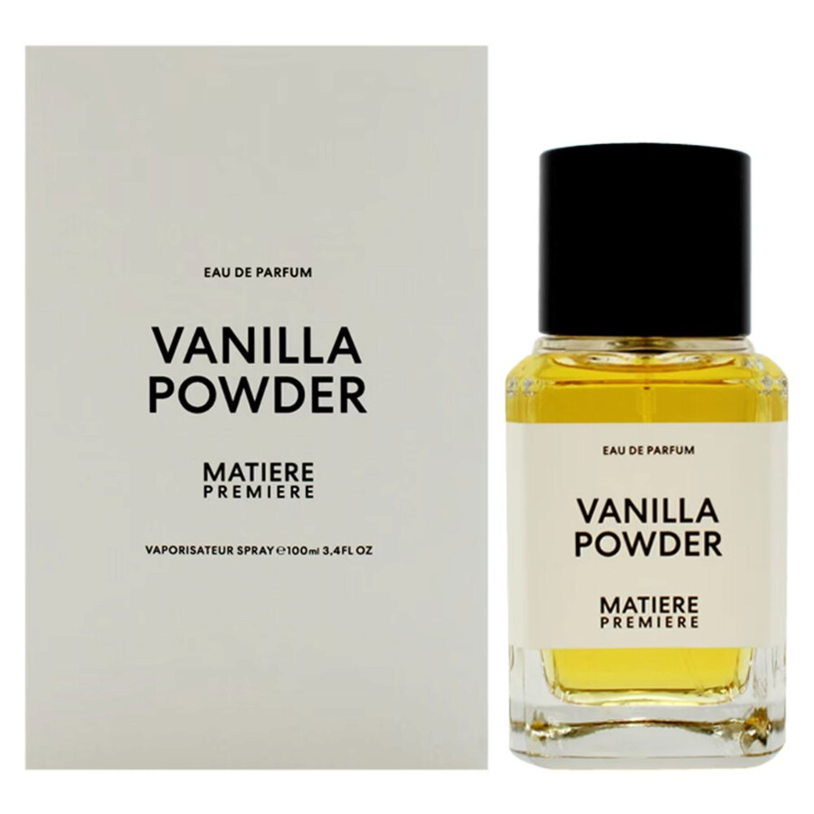 Matiere Premiere Unisex Vanilla Powder Edp Spray 3.4 oz Fragrances 3760372460204 In Yellow