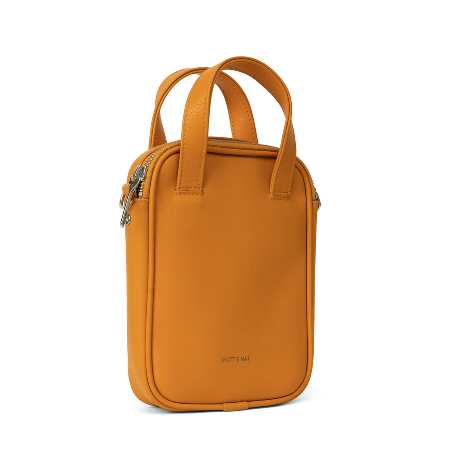 Matt & Nat Marigold Arbor Leap Vegan Crossbody Bag In Gold Tone
