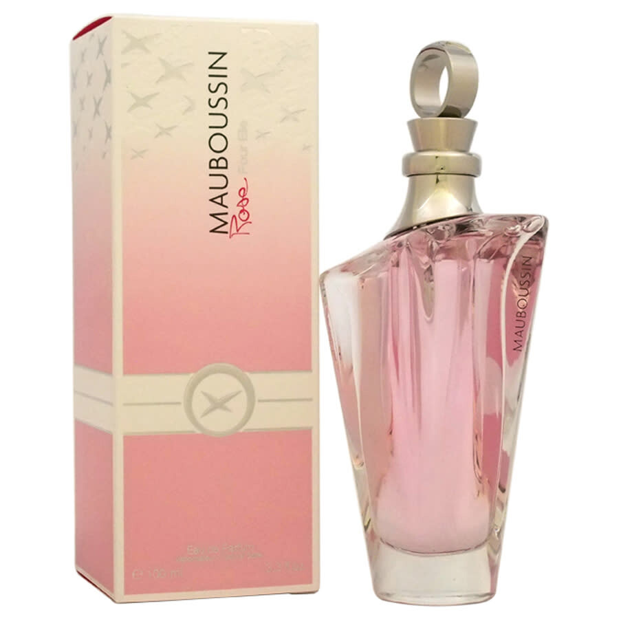 Mauboussin Rose Pour Elle By For Women - 3.3 oz Edp Spray In Pink/orange/red/black