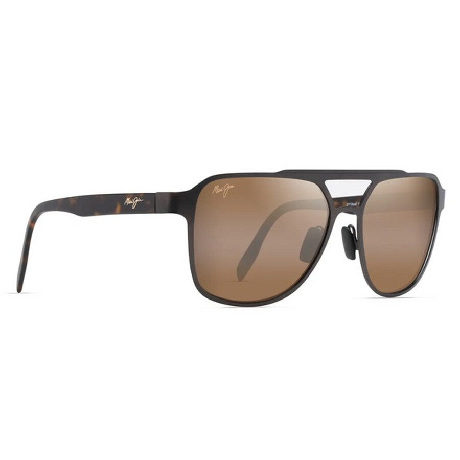 Maui Jim 2nd Reef Hcl Bronze Navigator Men's Sunglasses H607-01 59