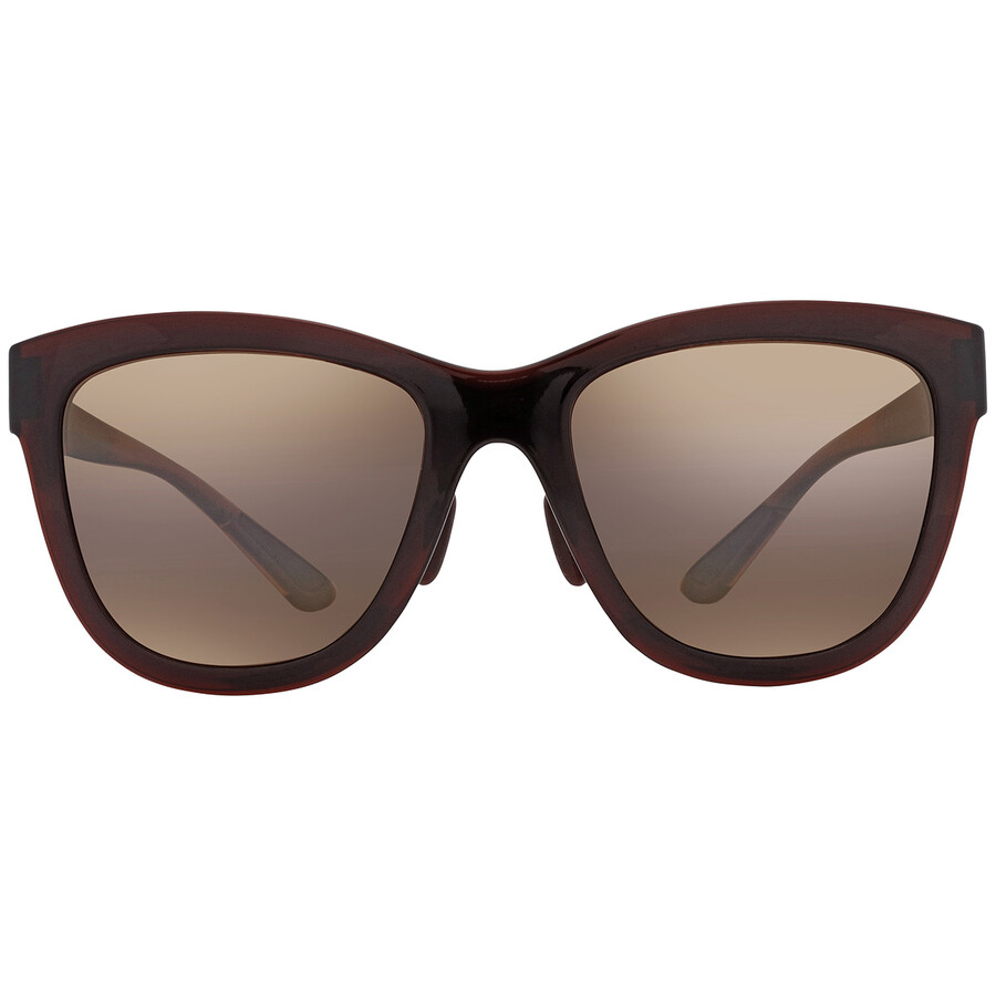 Maui Jim Anuenue Hcl Bronze Square Unisex Sunglasses H448-01 52 In Bronze