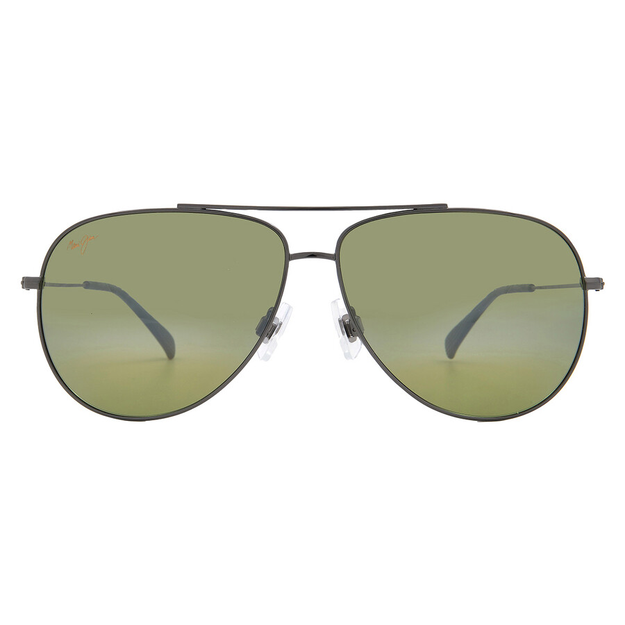 Maui Jim Hau'oli XL Maui HT Pilot Men's Sunglasses HT674-17A 62