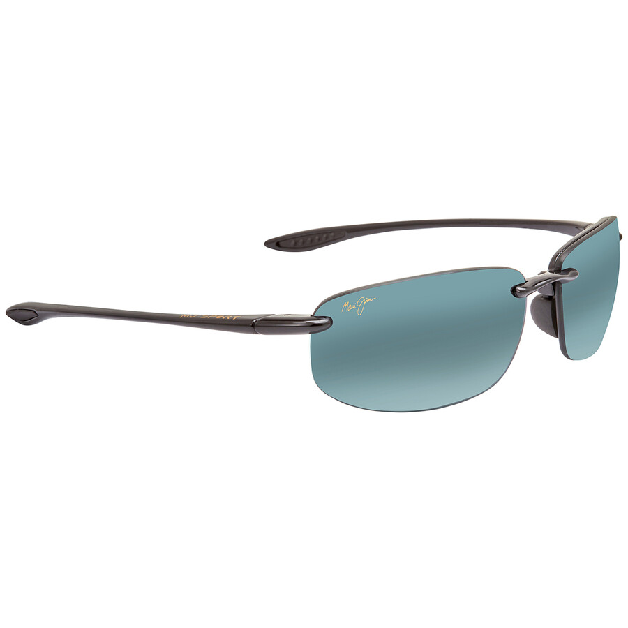 Maui Jim Ho'okipa Reader Polarized Grey Rectangular Unisex Sunglasses