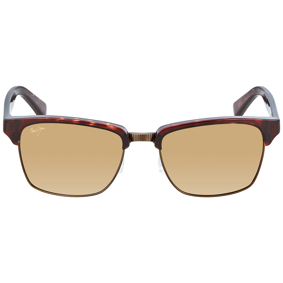 Maui Jim Kawika HCL Bronze Square Unisex Sunglasses H257-16C 54