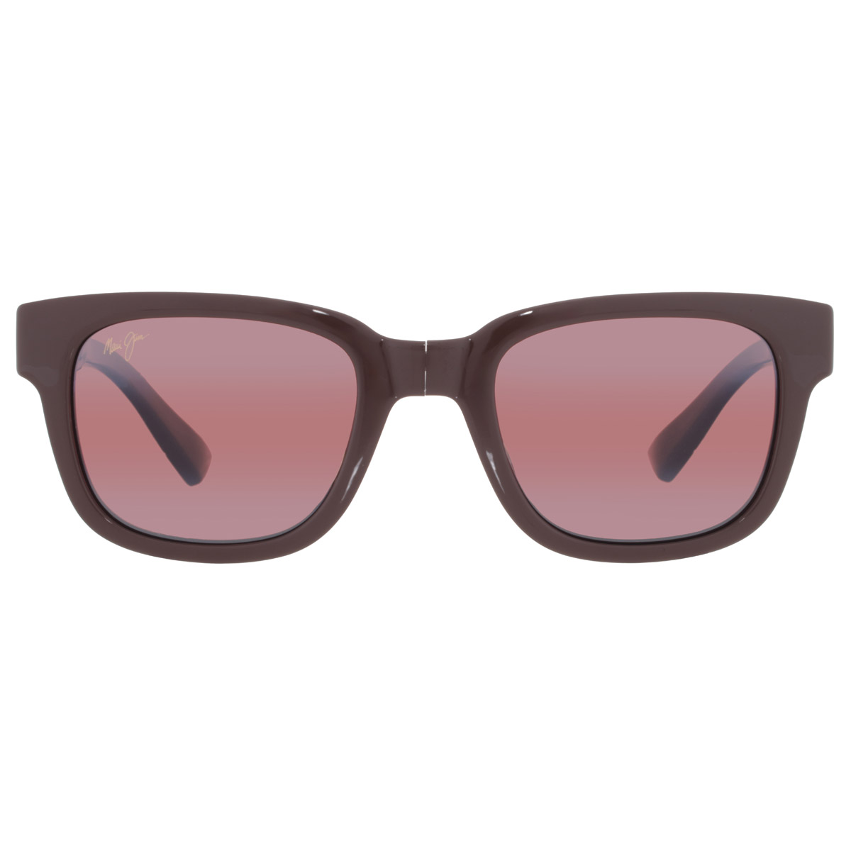 Maui Jim Lelepau Maui Rose Square Unisex Sunglasses R673-01 52