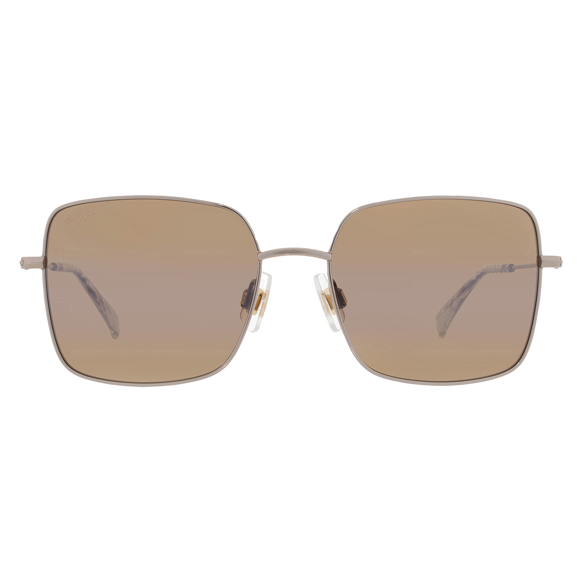 Maui Jim Lipine Pure HCL Bronze Square Ladies Sunglasses H590-16