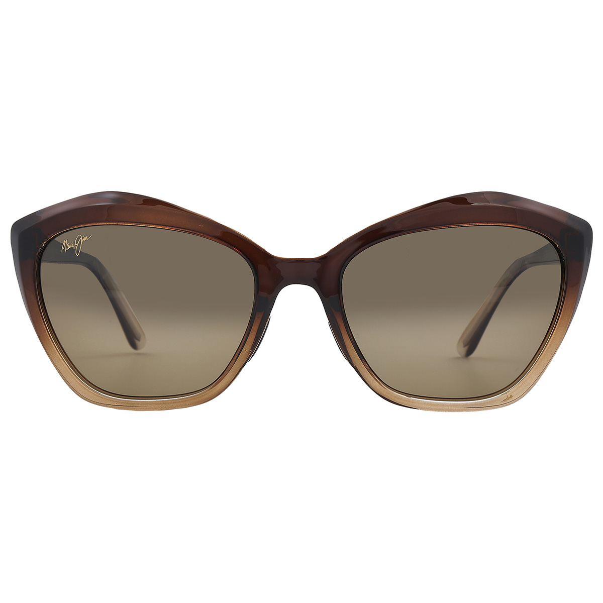 Maui Jim Lotus HCL Bronze Cat Eye Ladies Sunglasses HS827-01 56