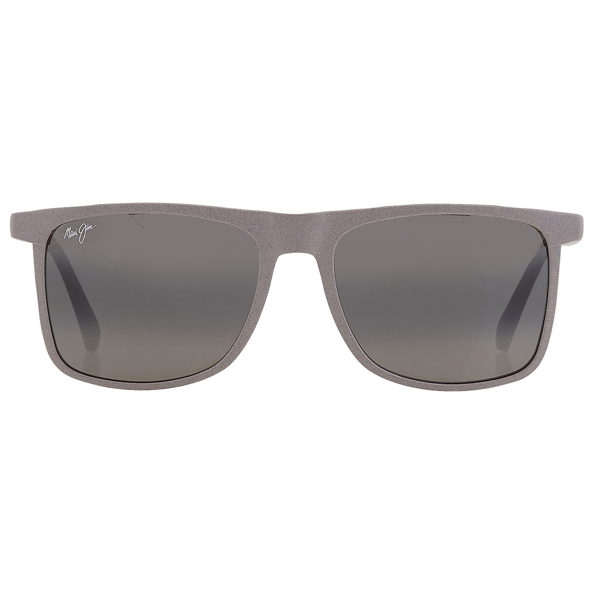 miamaua ミアマウモンスターズ　グラキリス グレー Maui Jim Makamae Neutral Grey Rectangular Men's Sunglasses 619-14