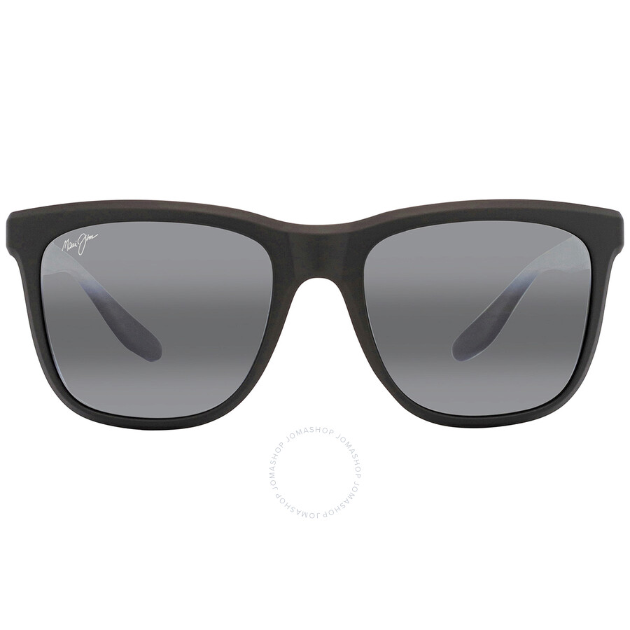 Maui Jim Pehu Neutral Grey Square Unisex Sunglasses 602-02