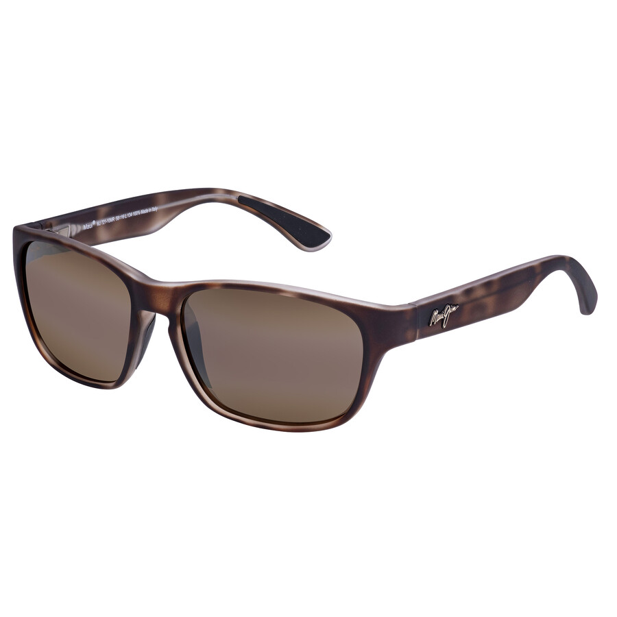 Maui Jim Plate HCL Bronze Rectangular Unisex Sunglasses H721