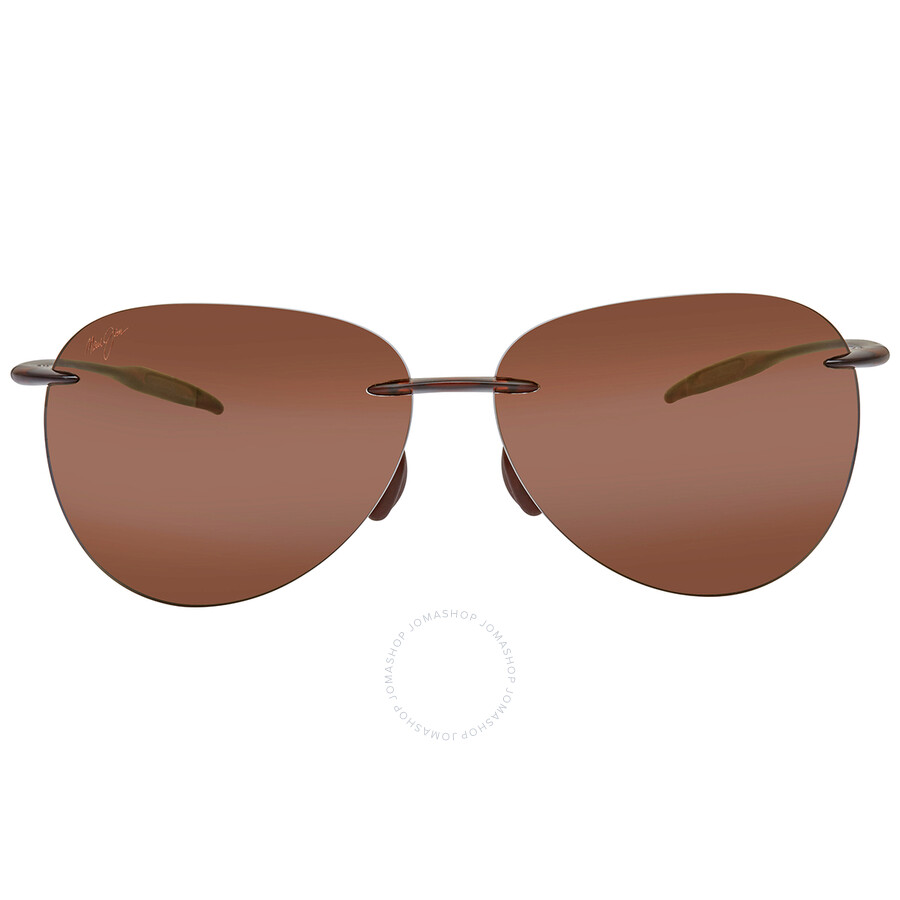 Maui Jim Sugar Beach H421-26 Polarized Aviator Sunglasses In Bronze