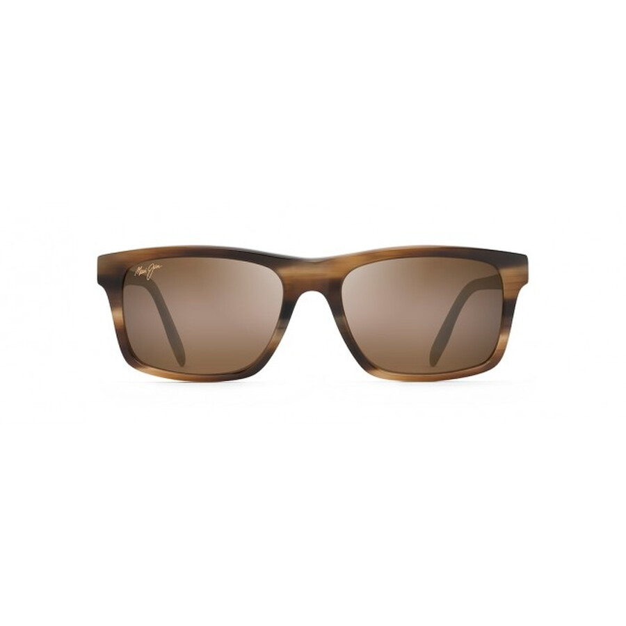 Maui Jim Waipio Valley HCL Bronze Rectangular Unisex Sunglasses H812126A 56.5 603429055790