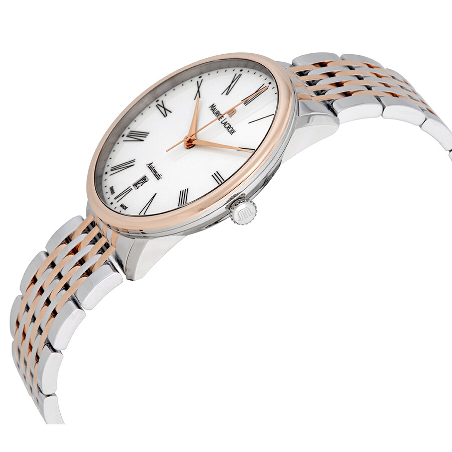 Maurice Lacroix Les Classiques Tradition Automatic White Dial Men's ...