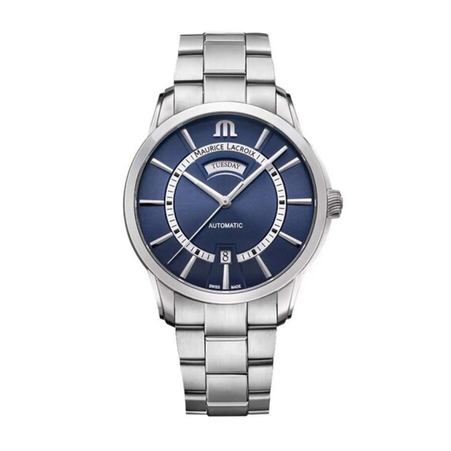 Maurice Lacroix Pontos Automatic Blue Dial Men's Watch PT6358-SS00H-431-C