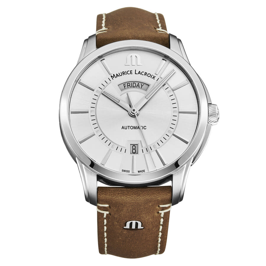 Maurice Lacroix Pontos Automatic Silver Dial Men's Watch PT6358-SS001-130-2