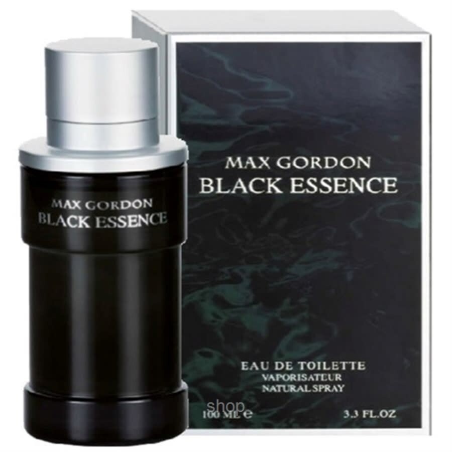Max Gordon Men's Black Essence Edt Spray 3.3 oz Fragrances 3573551103317