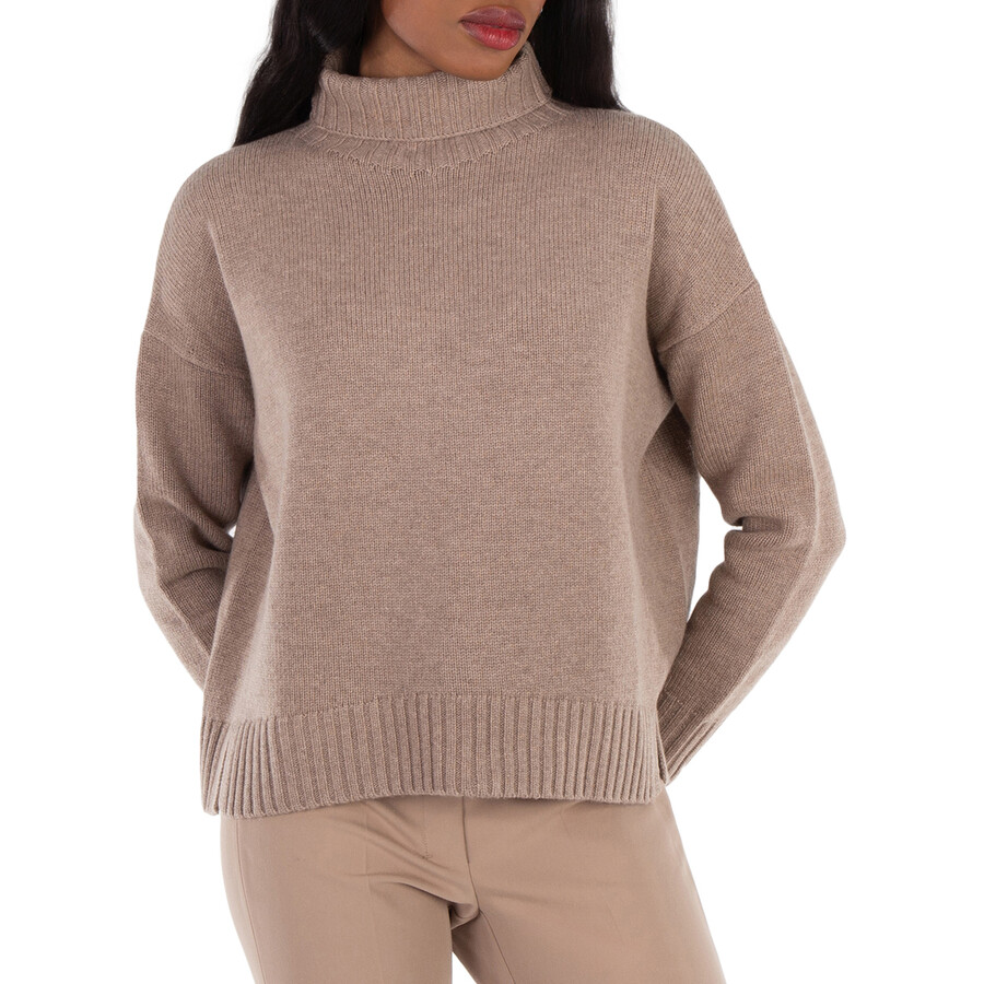 Max Mara Regular Fit Turtleneck Shirt