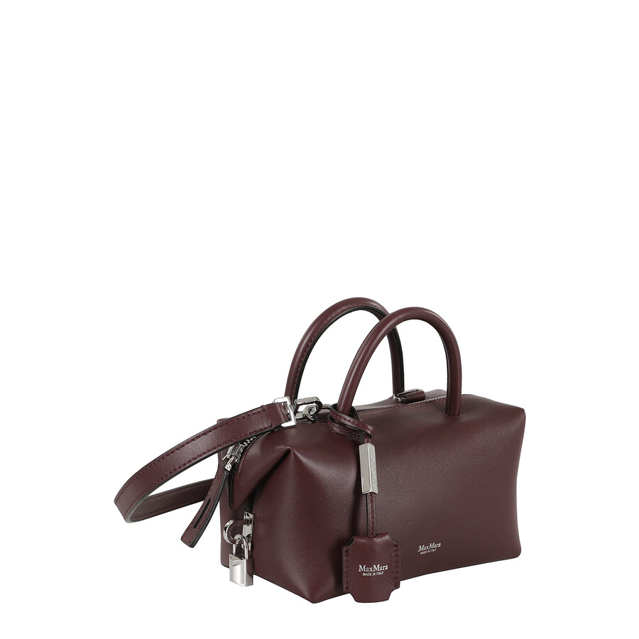 Max Mara Handbag Woman Color Wine In Red