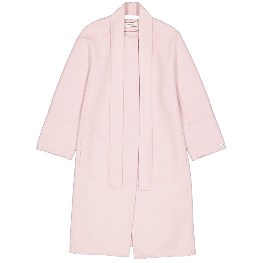 Max mara collarless coat Clearance