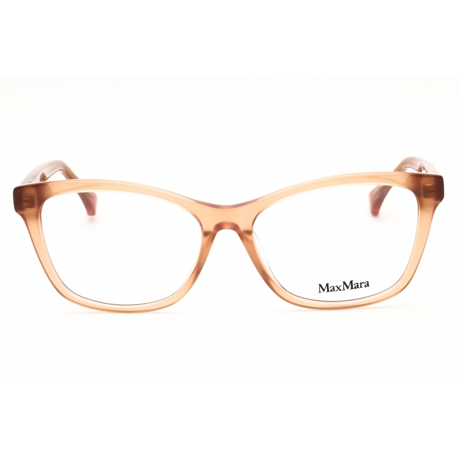 Max Mara Ladies Brown Rectangular Eyeglass Frames Mm5032