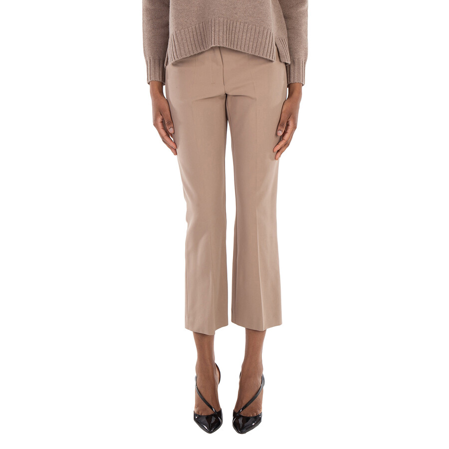 Stretch Cotton Fatina Trousers, Brand Size 40 ( US Size 6 )