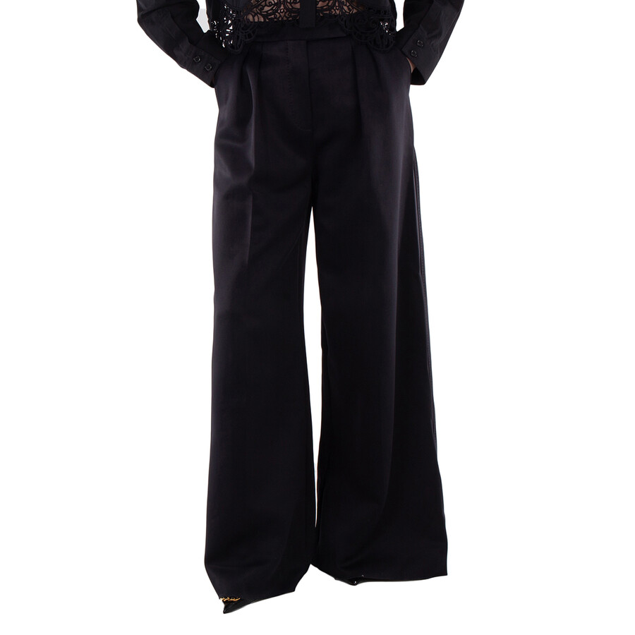 Zinnia Cotton-Blend Pants