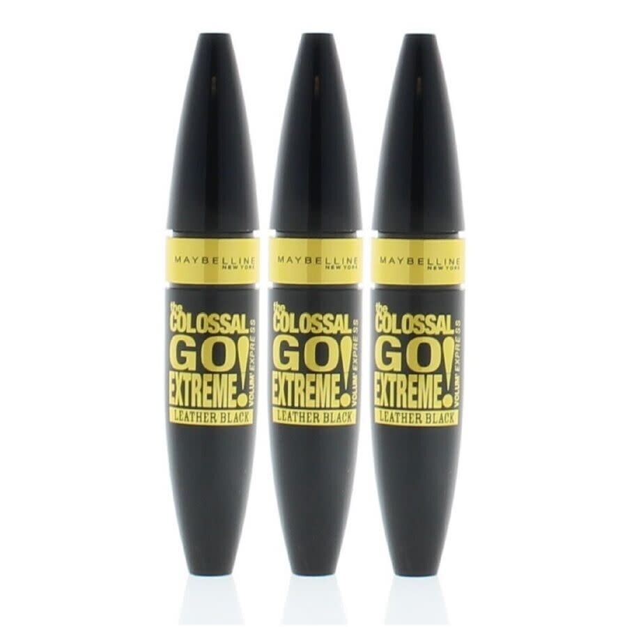 Maybelline Volum'express The Colossal Go Extreme! Mascara Leather Black Makeup 865479000926 In Black