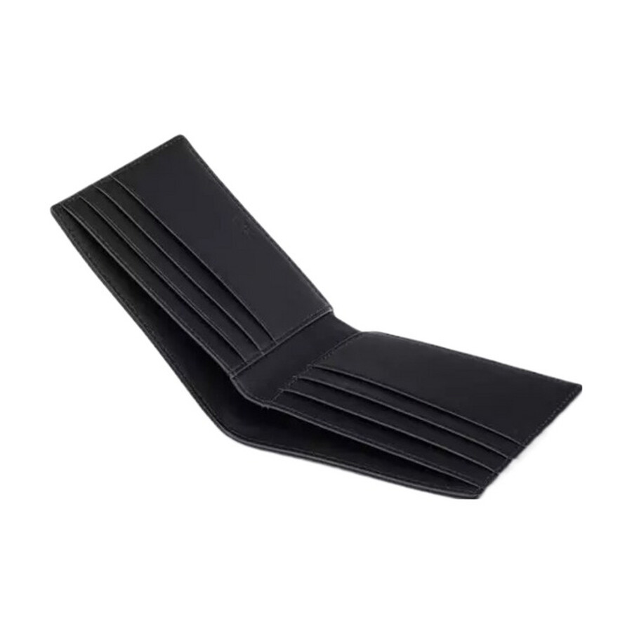 Mcm Aren Maxi Visetos Small Bifold Wallet In Black