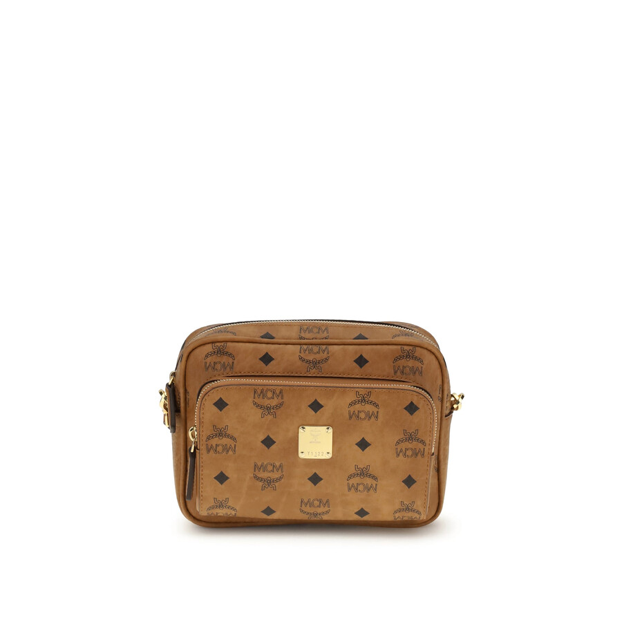 Mcm Aren Shoulder Bag In Brown