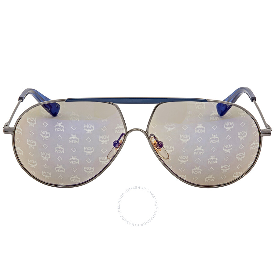 MCM Grey Viset Aviator Men's Sunglasses MCM 114S 068 62 MCM