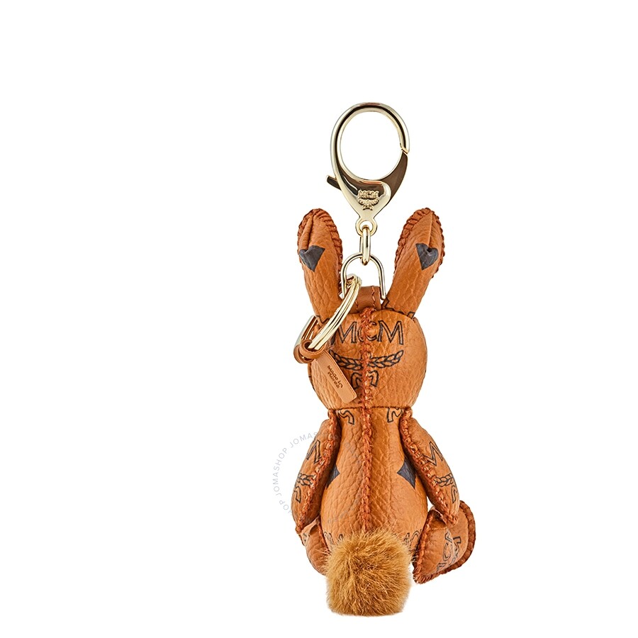 MCM Ladies Heritage Rabbit Key Ring MCM Handbags