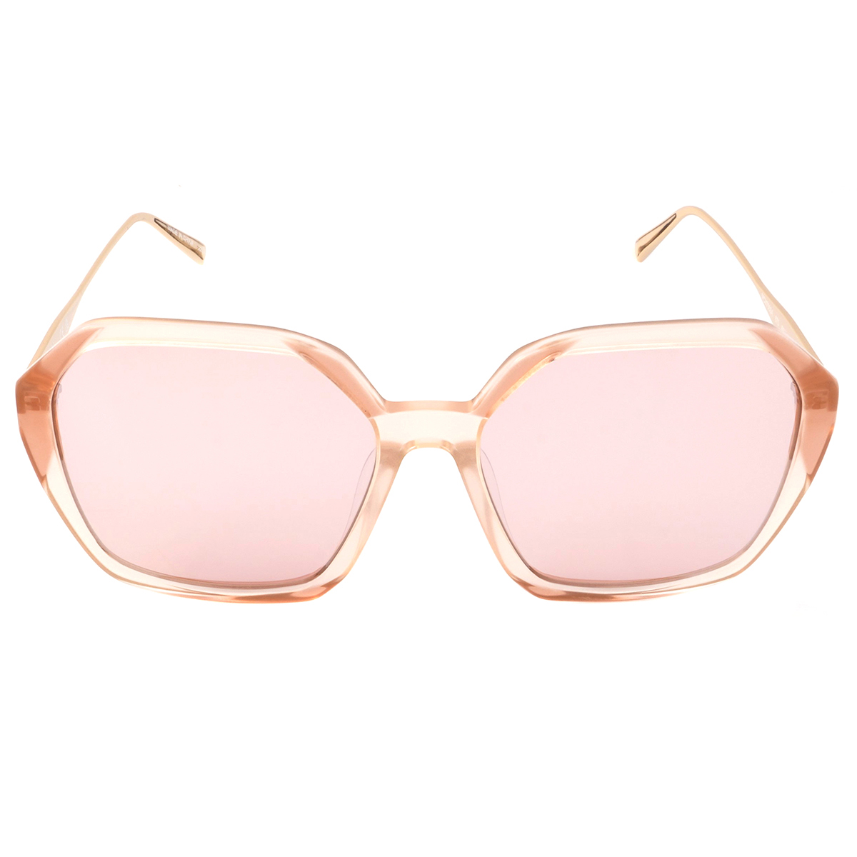 MCM Pink Gradient Hexagonal Ladies Sunglasses MCM700SA 670  display picture 2
