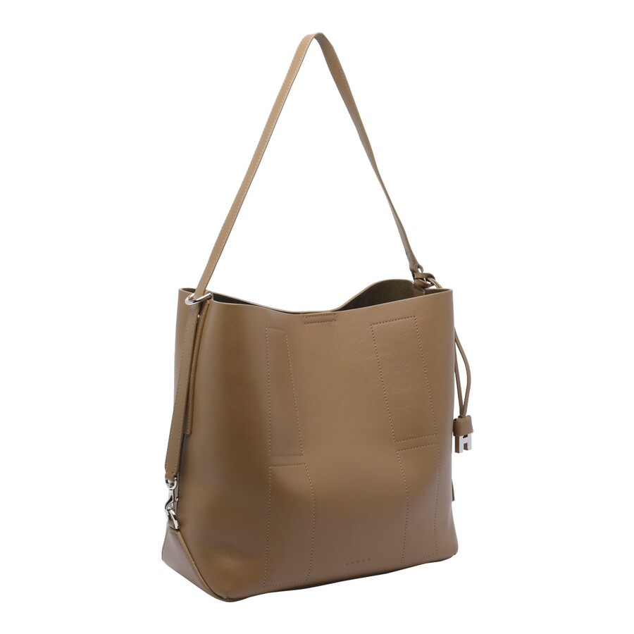 Hogan Medium  Hocket Hobo Bag In Brown